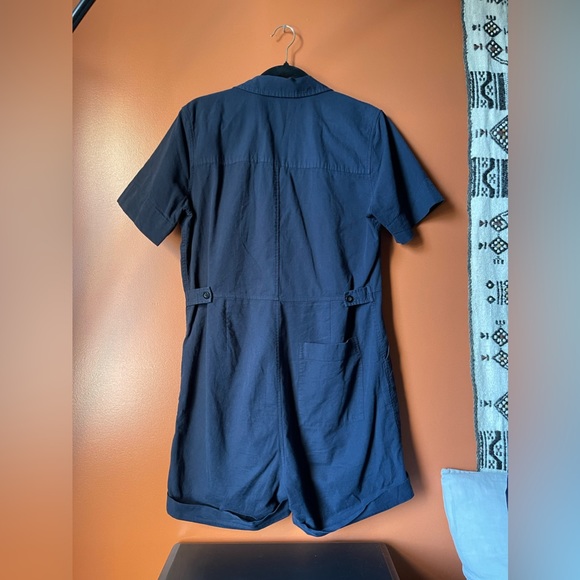 Everlane Cotton Weave Jumpsuit. US 8 - Picture 3 of 5